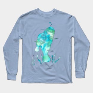 Aqua River Manatees Long Sleeve T-Shirt